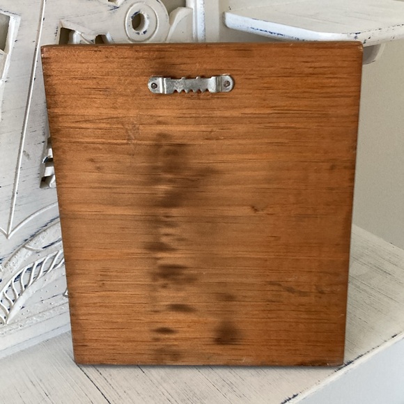 Handcrafted Wood Checkerboard. Checkers are included ❗️🏁 - Picture 4 of 5